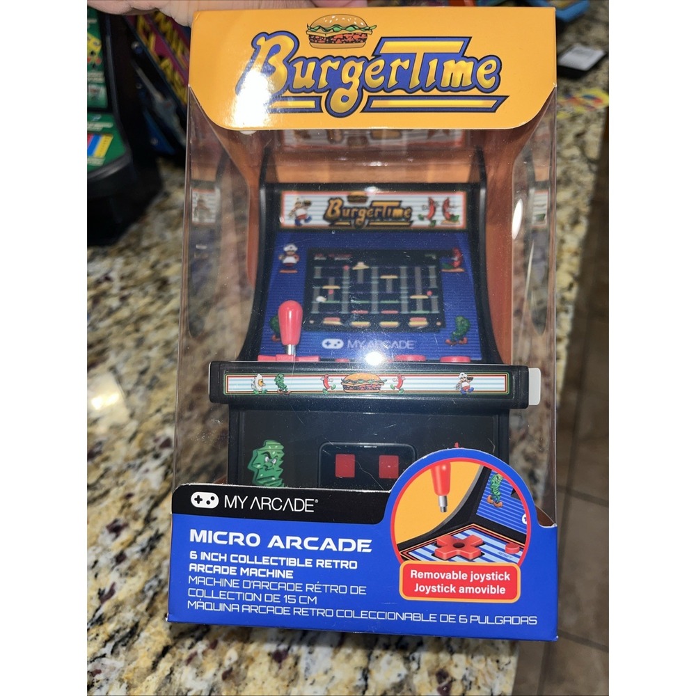 Burgertime My Arcade Micro Player Retro Arcade New in Box
